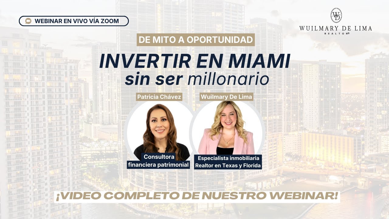 Invertir en Miami sin ser millonario: números reales desde $300,000