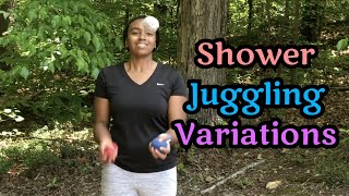 How to Juggle Shower Variations | Intermediate Juggling Tutorial