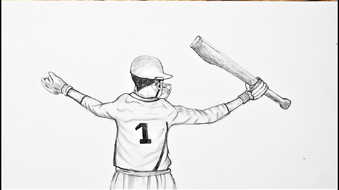 Drawing Cricket by mydrawing9311 | OurArtCorner