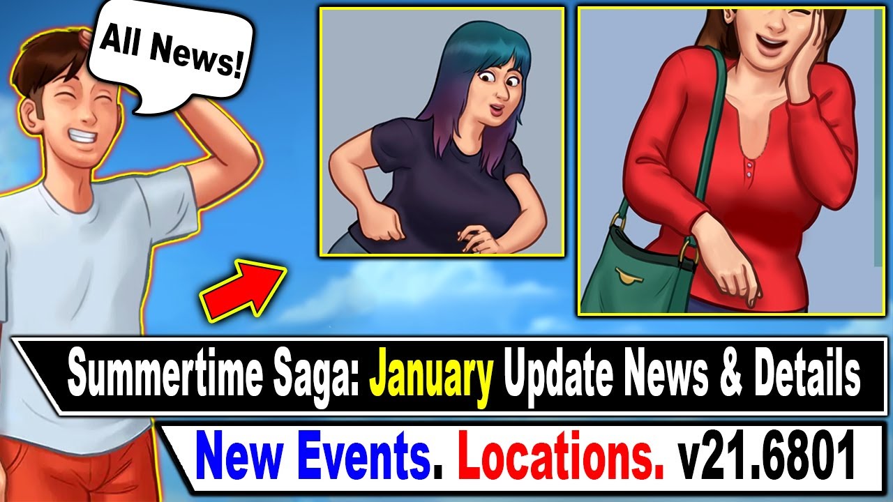 Summertime Saga: v21.6801 Update – What’s Coming & Release Date!