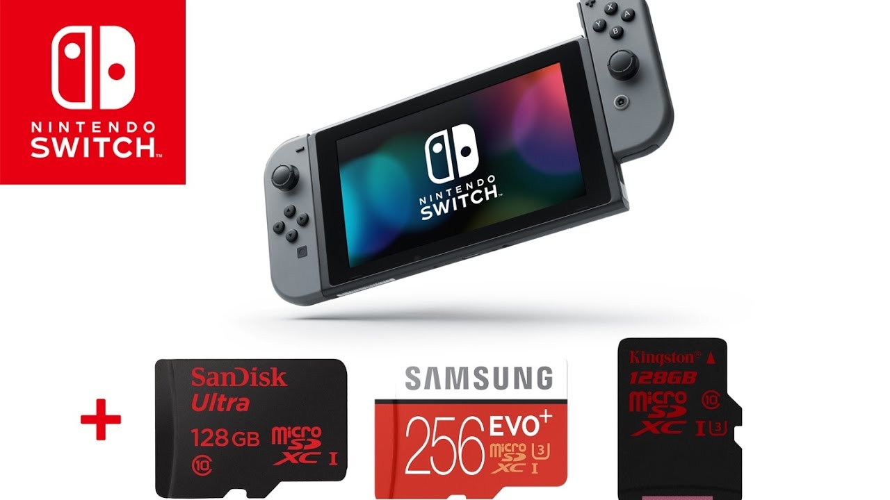 Choisir une carte microSD pour votre Nintendo Switch - Kingston