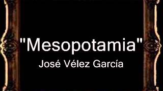 Video thumbnail of "Mesopotamia - José Vélez García [BM]"