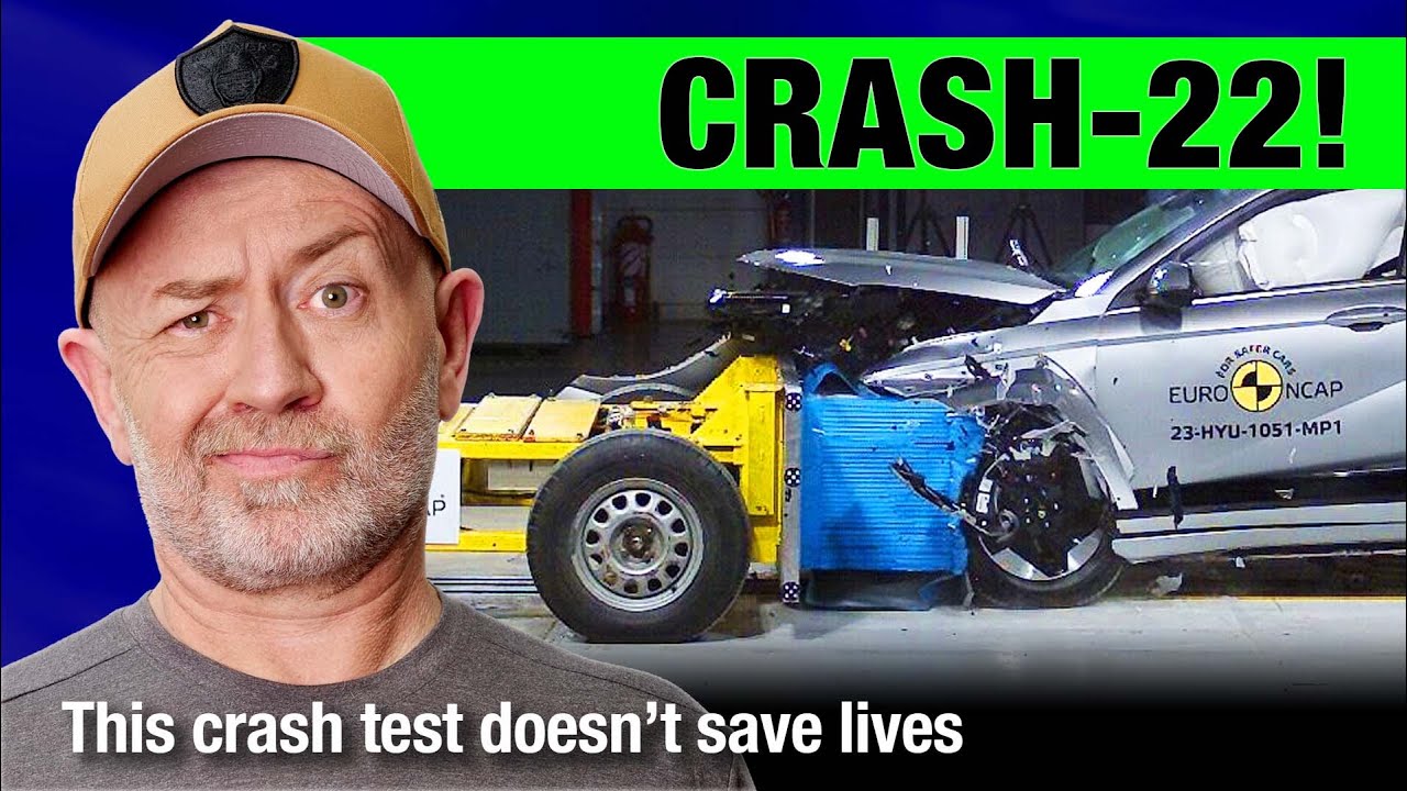 The new crash test that won't save lives Auto Expert John Cadogan