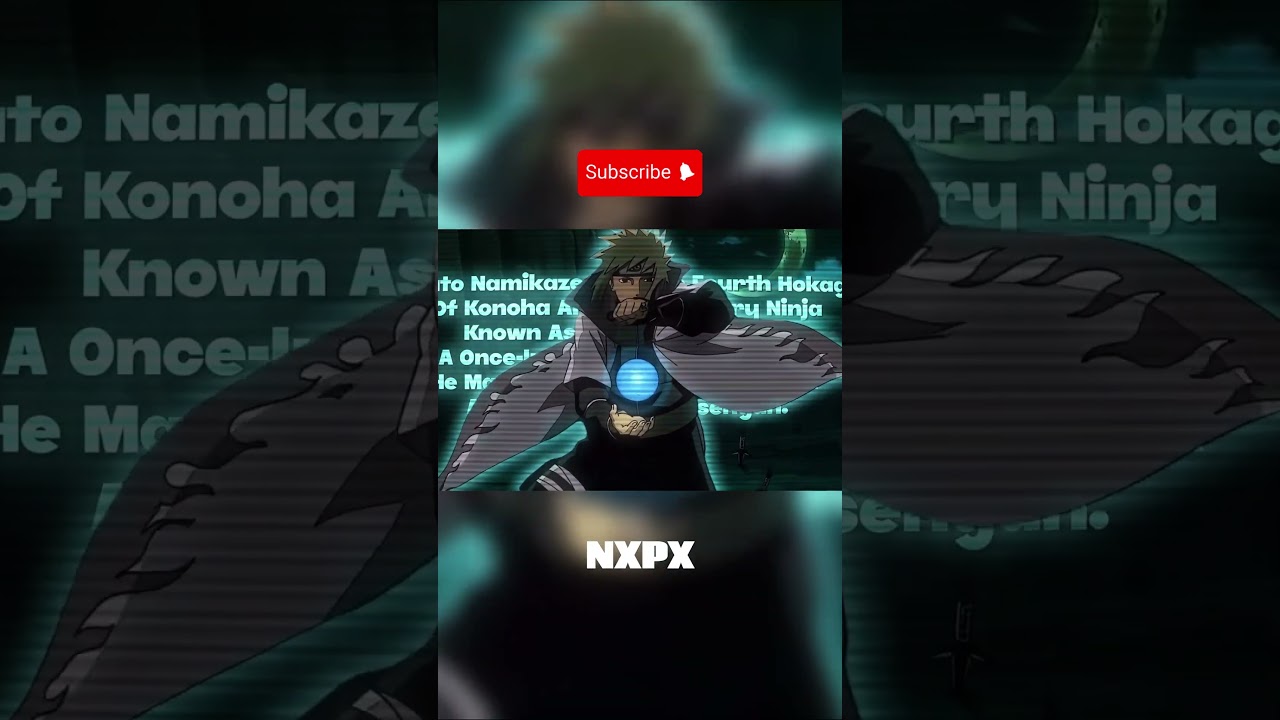 The 4th Hokage's true power ⚡🔥 #anime #minato #naruto - YouTube