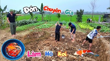 Cả Gia Đình Tất Bật Dọn Nhà - Đón Đoàn Chuyên Gia Làm Hồ Koi Đã Về / Quế Nghịch