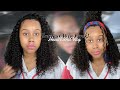 MY FIRST WIG EVER?! | Easy to Wear + 4 Different Styles w/ GLUELESS Headband Wig | Ft SuperBwigs