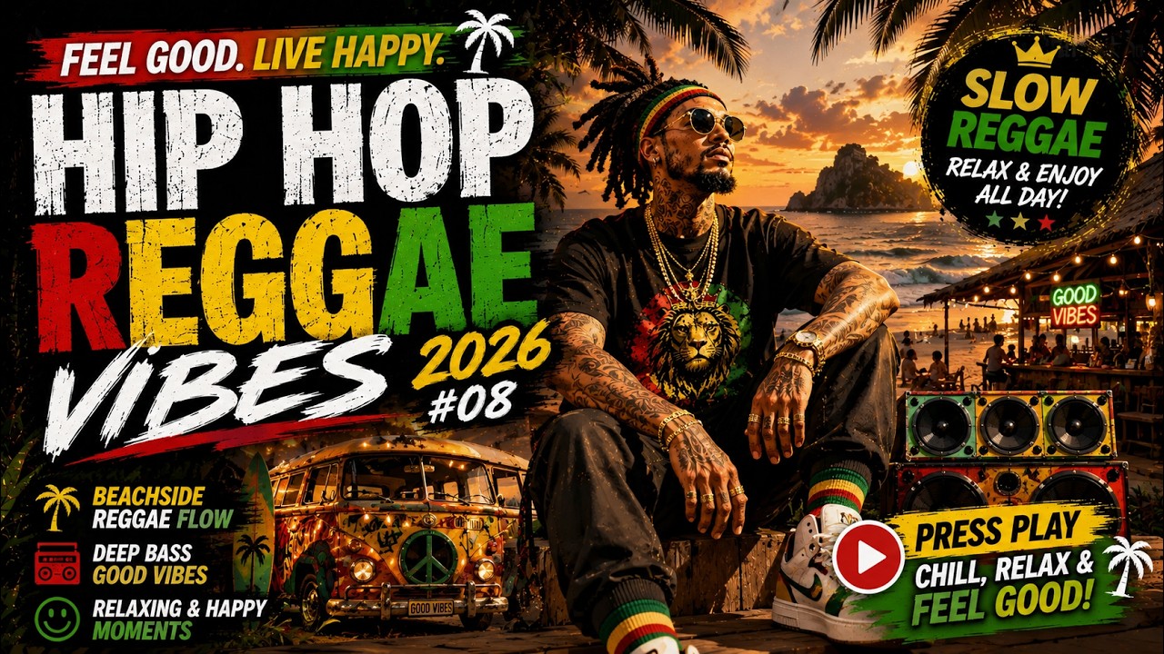 YouTube에서 🔥 Hip Hop Reggae Vibes 2026 #08 – Beachside Reggae Flow for Relaxing and Happy Moments 보기 YouTube에서 🔥 Hip Hop Reggae Vibes 2026 #08 – Beachside Reggae Flow for Relaxing and Happy Moments 보기