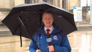What will the weather be like for the Cleveland Indians Home Opener on April 4?
