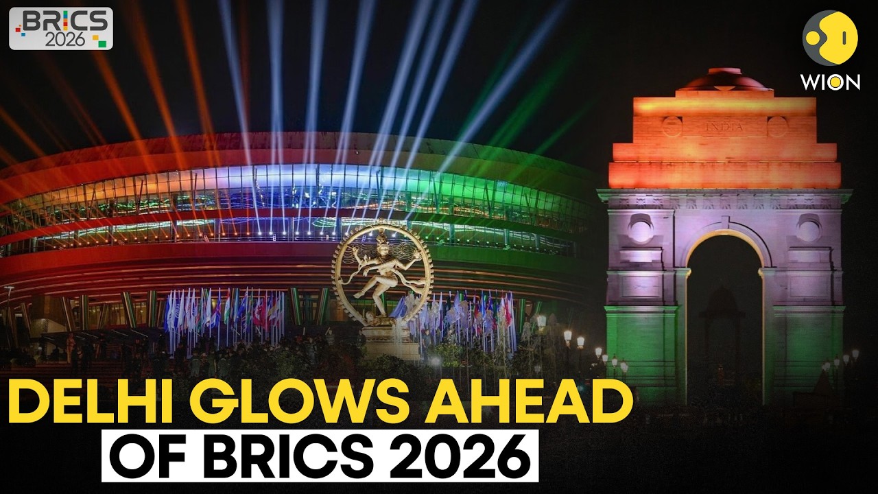 BRICS 2026 LIVE: Delhi Dazzles As Global Leaders Prepare To Gather For Major BRICS Summit | WION