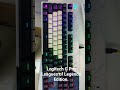 Logitech G Pro Leagues of Legends Edition mechanical Keyboard #gamingkeyboards #dubaigaming