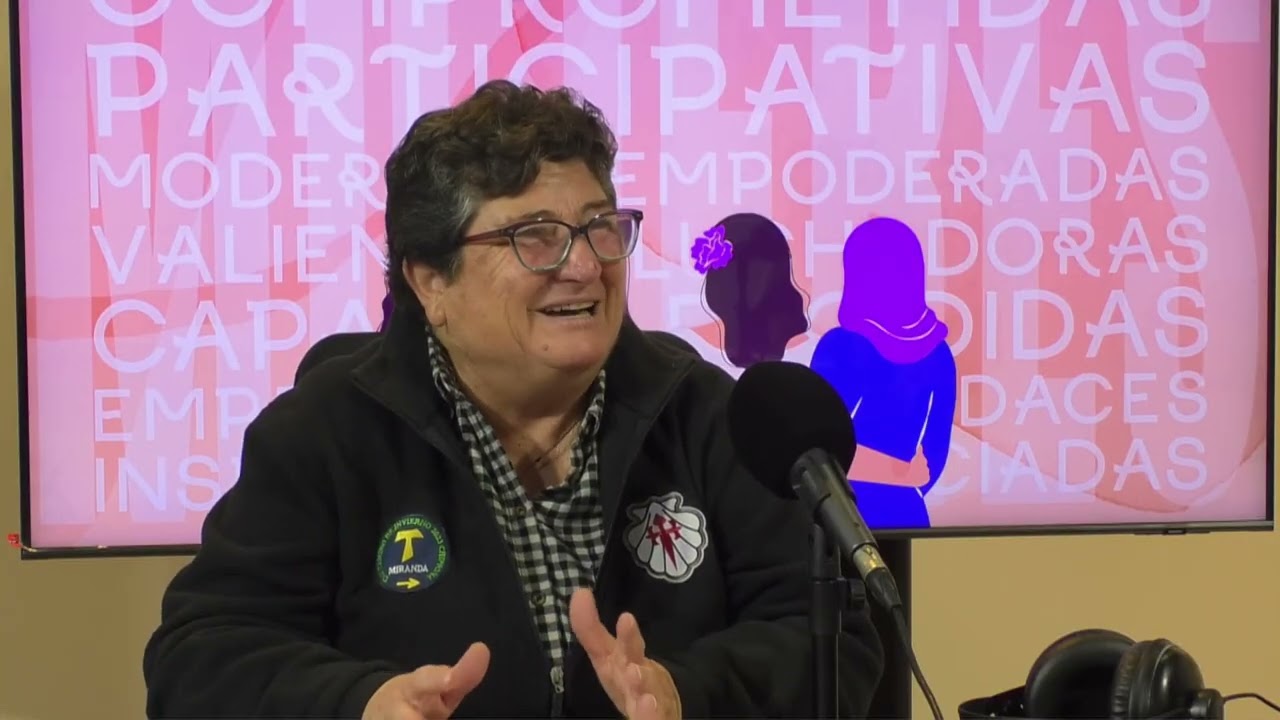 Taller de radio Mujeres Progresistas.  La experiencia de Cari Miranda en el Camino de Santiago