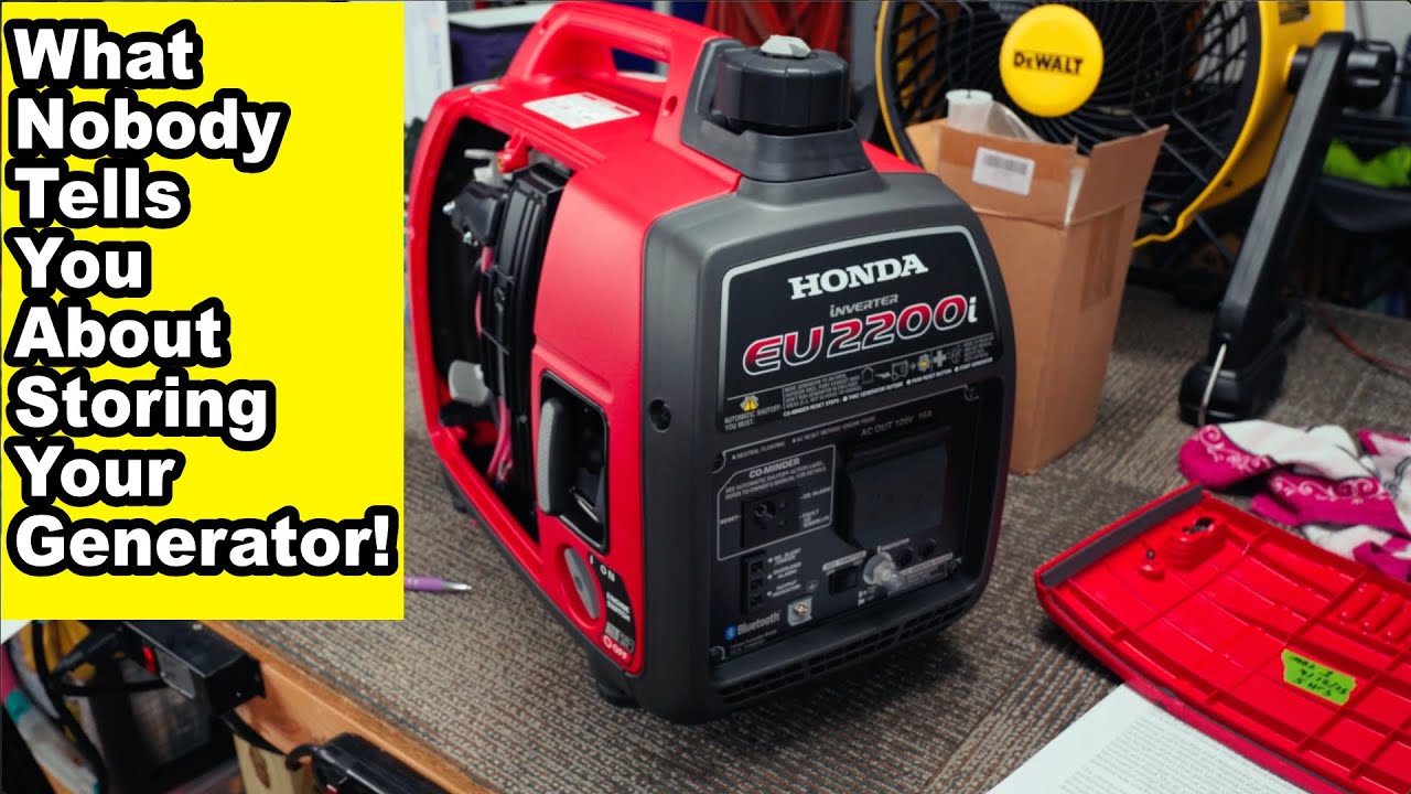 Как хранить генератор, когда он не используется (что вам нужно знать!)