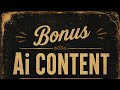 AI content.. It's old BUT GOLD..#8