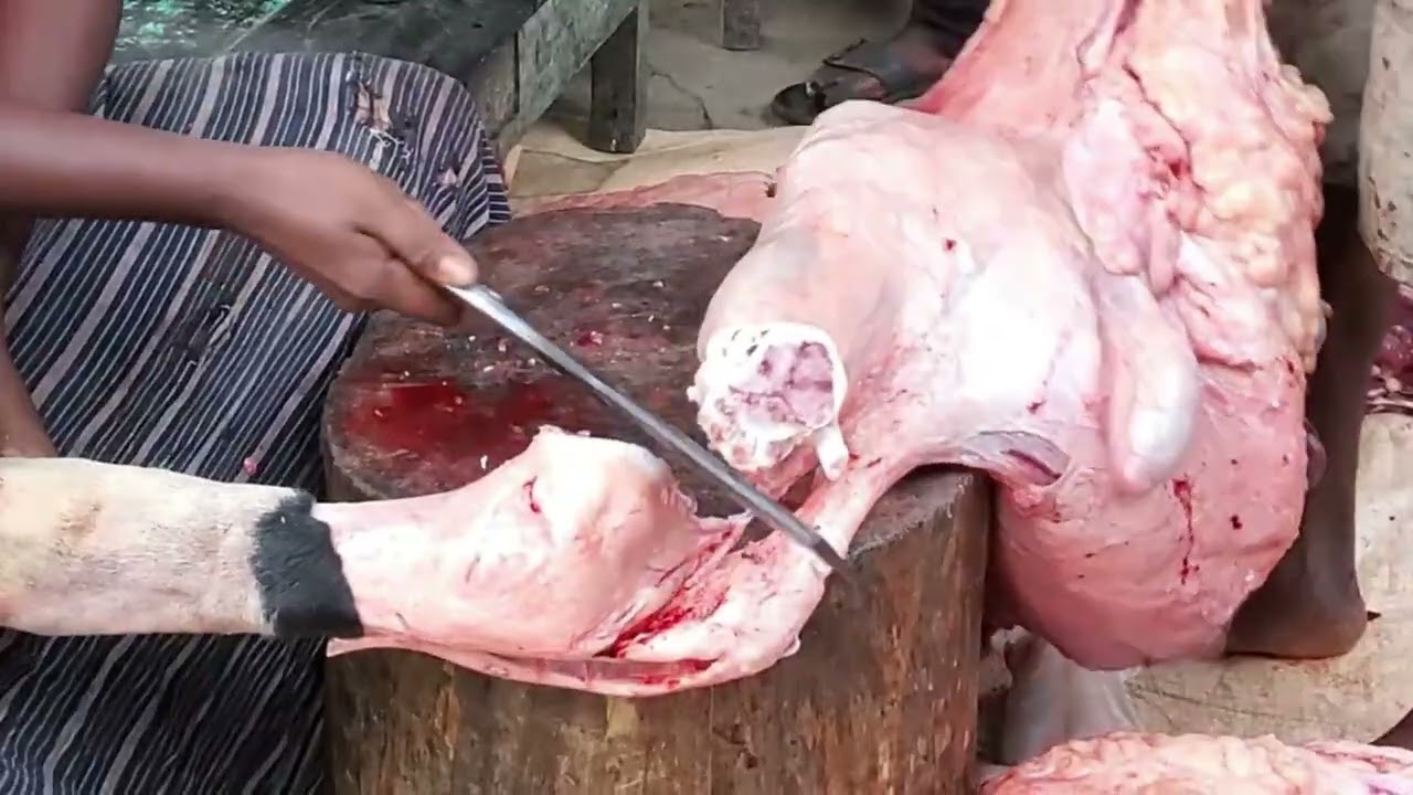 Ox/Big Cow Part by Part Cutting skills 45 