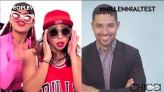 PEOPLE VIP American Music Awards Karla Monroig Angelica Castro Wilmer Valderrama