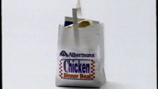 1995 Albertsons "Chicken Dinner Deal" TV Commercial