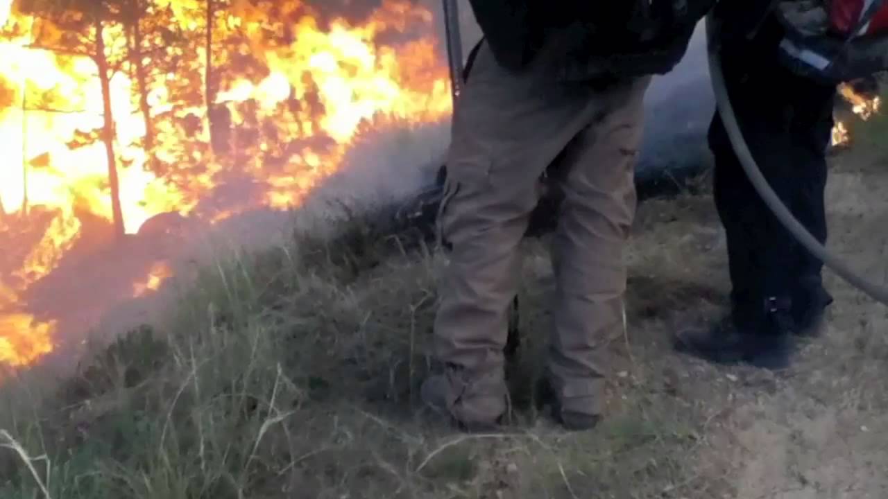 White Draw Fire Burnout Operations.  July 3 2012