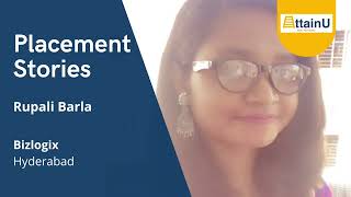 From Cse Fresher To Technical Consultant Rupali Barlas Placement Story Attainu Review