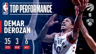 Demar Derozan Comes Up Clutch, Scores 35 In Ot Win January 8, 2018