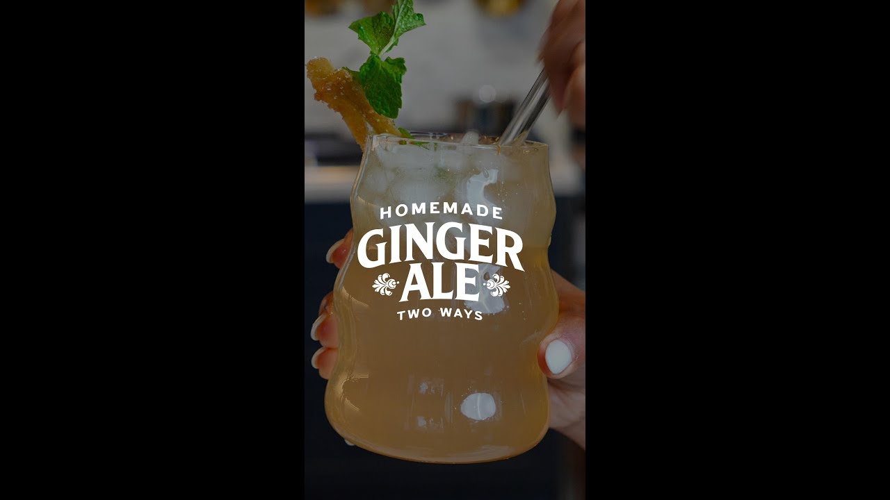 Refreshing Homemade Ginger Ale Recipe