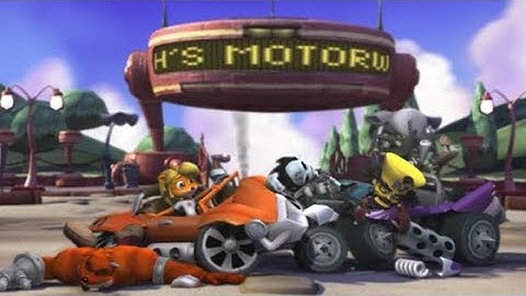 Crash Tag Team Racing Part 7 Finale: Racing in space