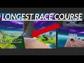 We built the LONGEST RACE TRACK | FORTNITE CARS MAP