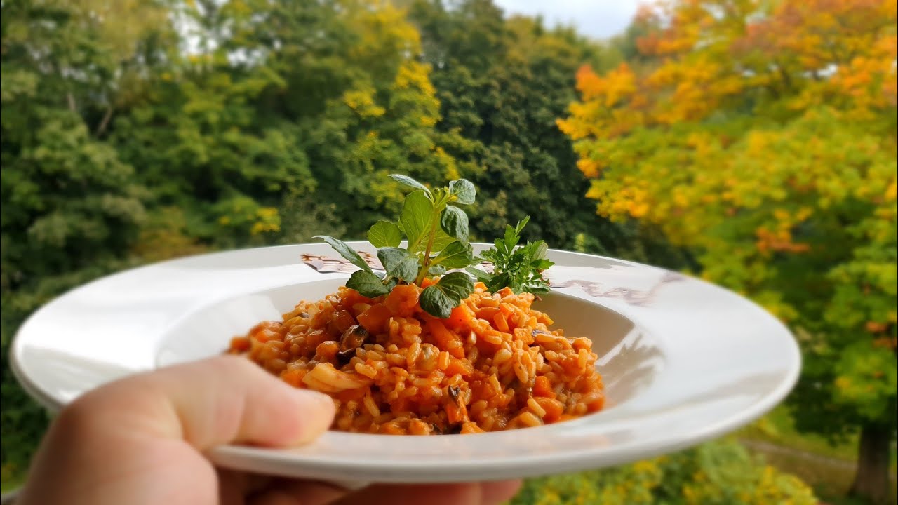 RIŽOTO SA PLODOVIMA MORA(Brzi ručak gotov za 20min)
