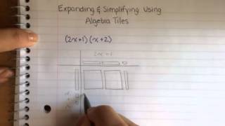 Expanding and Simplifying Using Algebra Tiles