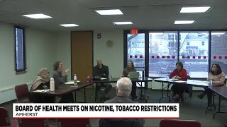 Amherst holds meeting to potentially restrict nicotine and tobacco sales