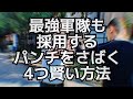 【護身術】最強軍隊も採用するパンチをさばく4つの賢い方法【CQC】