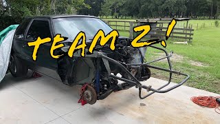 Team Z Foxbody Tube front end Install how too!