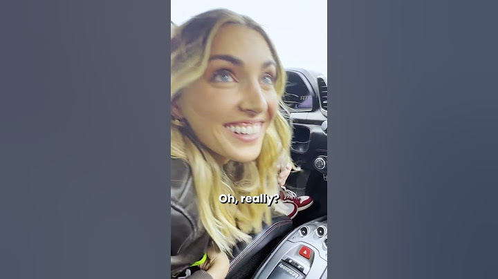 Police Pull Over Ferrari Owner and Recognize Her