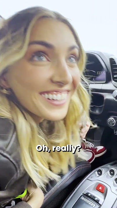 Police Pull Over Ferrari Owner and Recognize Her