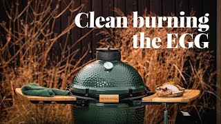 Clean Burning Or White Burning The Ceramic Is Not Necessary Big Green Egg