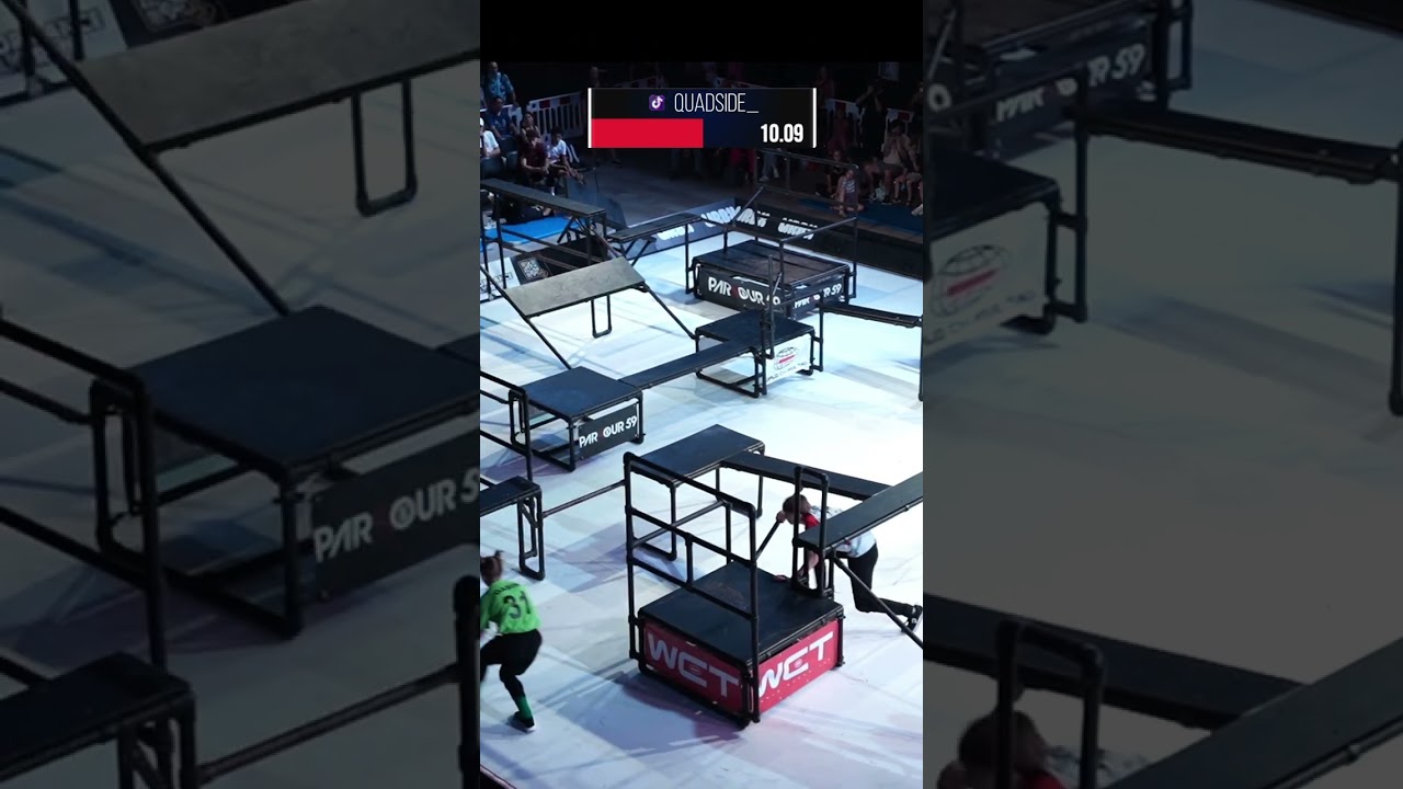 Габин доказывает, почему он номер 1. Безумное уклонение против Parkour59 Spark!