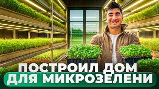 картинка: Построил дом для микрозелени. Бизнес с 5 тысяч рублей