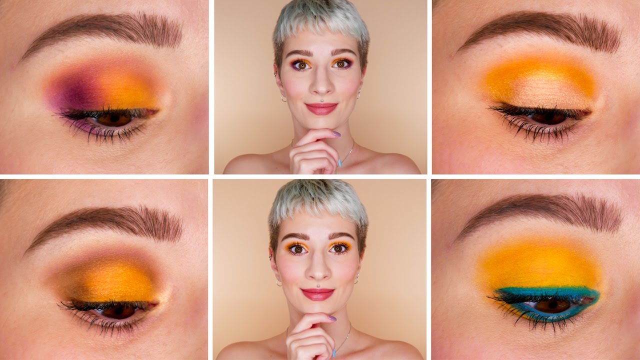 How to Apply Yellow Eyeshadow 4 Different Ways Go from Beginner to