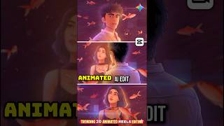 FRIST SIGHT Love 2D Animation Editing #ai #capcutediting