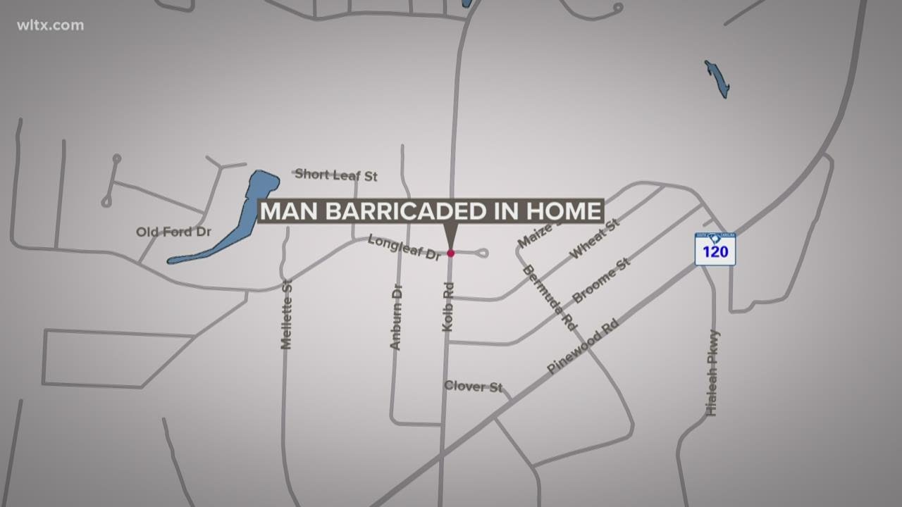 Man taken into custody after barricading himself inside Sumter County ...