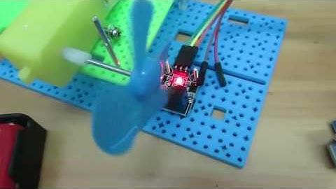 學習170513．對射式光電感應模塊FC33測馬達轉速計數器