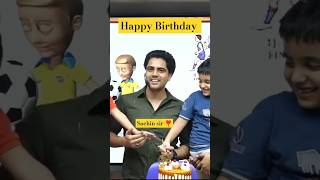 Today is my birthday🎂 #sachinacademy #shorts #ytshorts #birthday