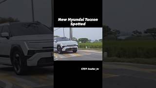 New Hyundai Tucson 2027 Spotted on Road for the First Time | Jeep Compass, VW Tiguan Rival