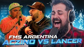 ACZINO SIENDO ACZINO | REACCION a ACZINO vs. LANCER - FMS Argentina 2022 J3