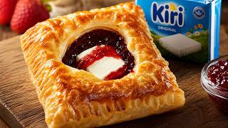 Do You Have Puff Pastry & Jam The Easiest Cream Cheese Tart You'll Ever Make!