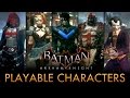 Batman: Arkham Knight - Playable Characters Mod (Free Roam)