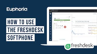 Euphoria Integrations - How to use the Euphoria Softphone in Freshdesk screenshot 1