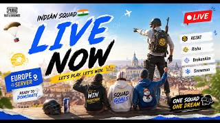 PUBG PC in EUROPE Live with [BENGALI] SQUAD  #playerunknownsbattleground