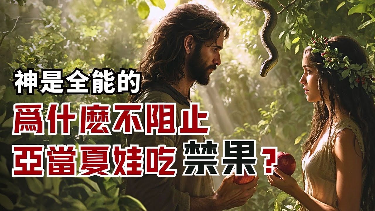 神是全能的,爲什麽不阻止亞當夏娃吃禁果? - YouTube