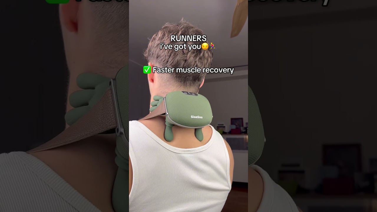 It’s like having my own personal masseur at home!🤩