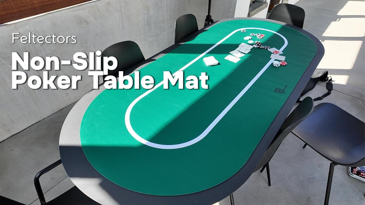 Это, возможно, ЛУЧШИЙ коврик для покерного стола из когда-либо созданных!